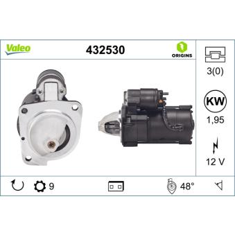 Démarreur VALEO OEM 580215