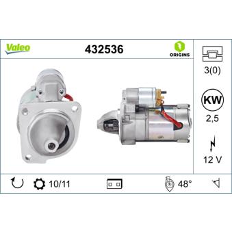 Démarreur VALEO OEM 5802A4