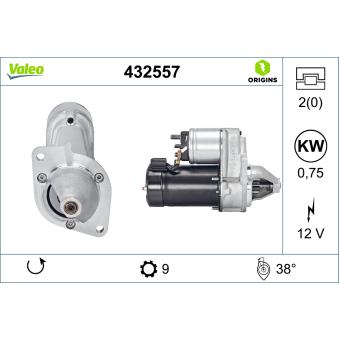Démarreur VALEO OEM 7701499199