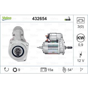 Démarreur VALEO 432654