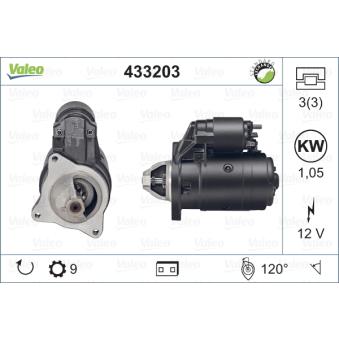 Démarreur VALEO OEM 5802M8