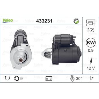 Démarreur VALEO OEM 580256 Démarreur VALEO OEM 580256