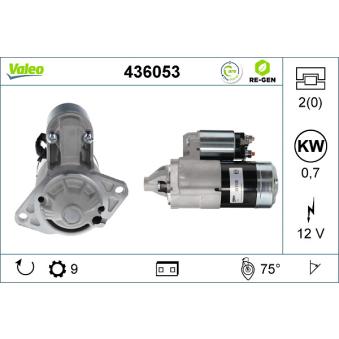 Démarreur VALEO OEM 3110083010