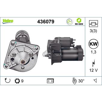 Démarreur VALEO OEM 8111693 Démarreur VALEO OEM 8111693