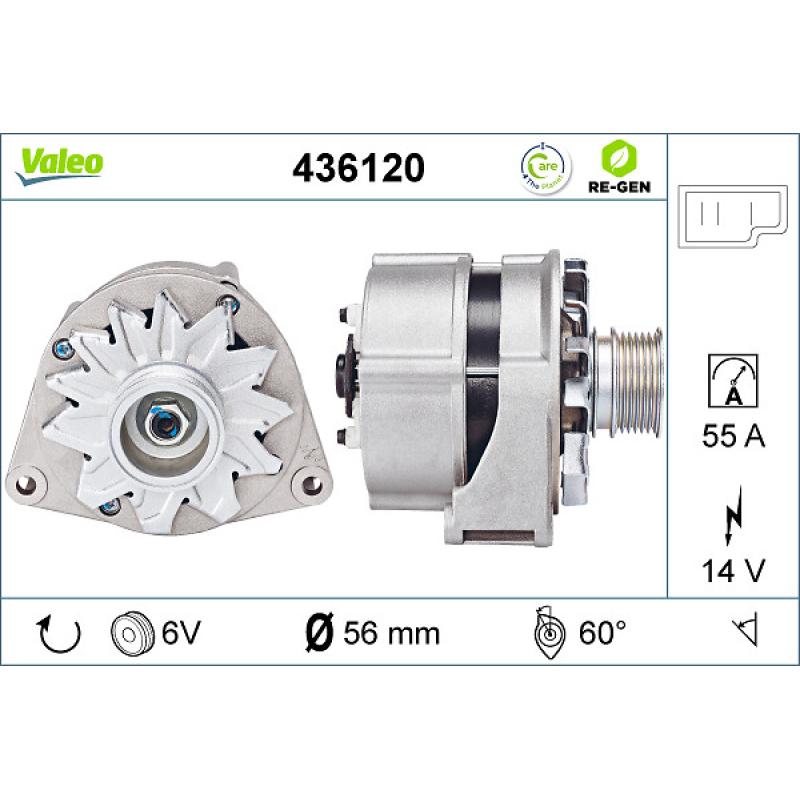 Alternateur VALEO 436120 - Visuel 1