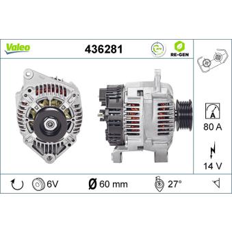 Alternateur VALEO [436281]