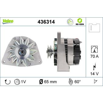 Alternateur VALEO OEM 95632727