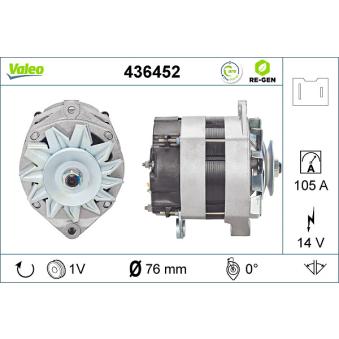 Alternateur VALEO OEM 7700754852 Alternateur VALEO OEM 7700754852