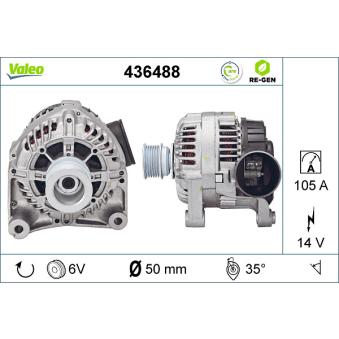 Alternateur VALEO 436488
