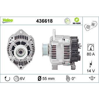 Alternateur VALEO OEM 7700862613