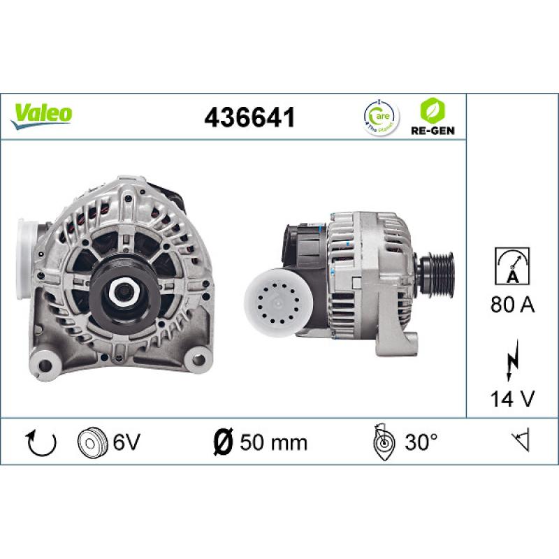 Alternateur VALEO 436641 - Visuel 1