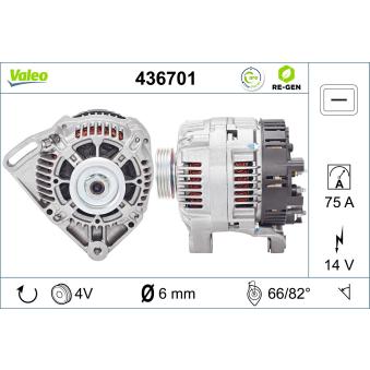 Alternateur VALEO OEM 7700870822