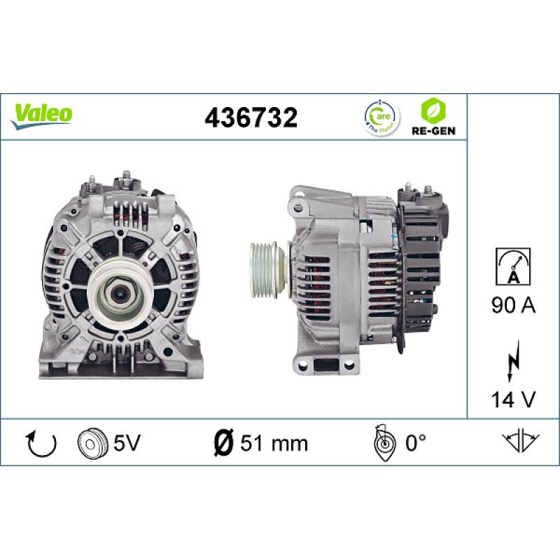 Alternateur VALEO 436732 - Visuel 1