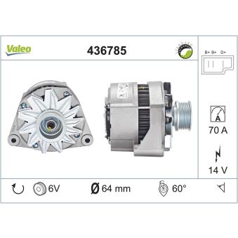 Alternateur VALEO OEM 0081548702