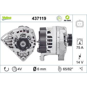 Alternateur VALEO OEM 7701058244