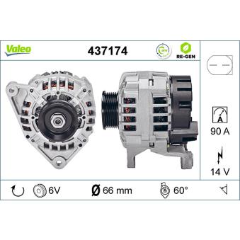 Alternateur VALEO OEM 059903015J Alternateur VALEO OEM 059903015J