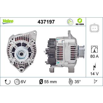 Alternateur VALEO OEM 7700431943