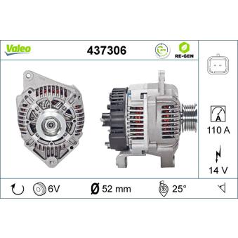 Alternateur VALEO OEM 7711134267