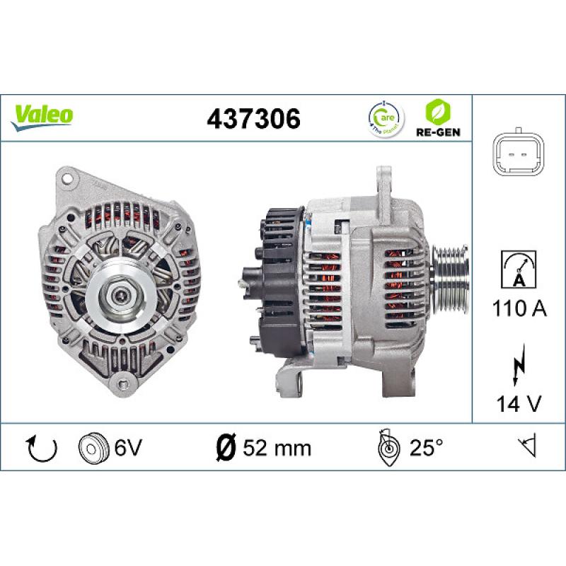 Alternateur VALEO 437306 - Visuel 1
