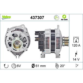Alternateur VALEO OEM 500362607