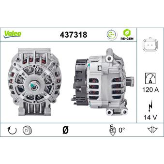 Alternateur VALEO OEM 7701476811