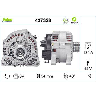 Alternateur VALEO OEM 57056A