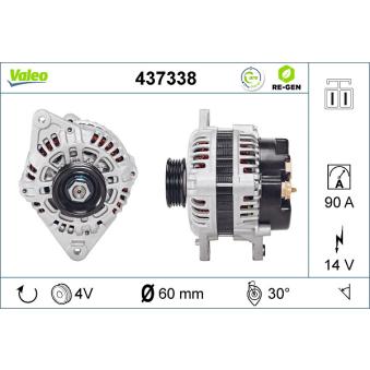 Alternateur VALEO OEM 3730022200 Alternateur VALEO OEM 3730022200