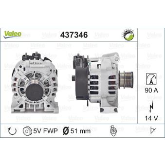 Alternateur VALEO OEM 101543902