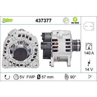 Alternateur VALEO OEM 028903029Q