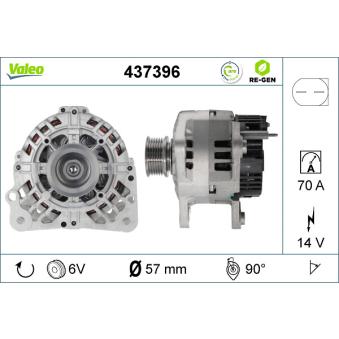 Alternateur VALEO OEM 038903018S