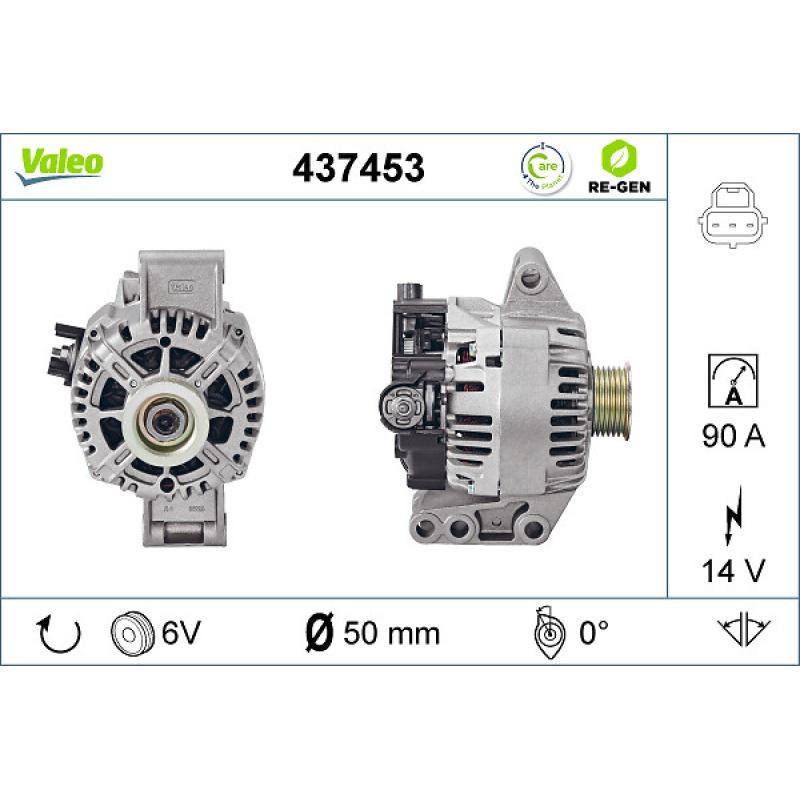 Alternateur VALEO 437453 - Visuel 1