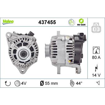 Alternateur VALEO OEM 71747925