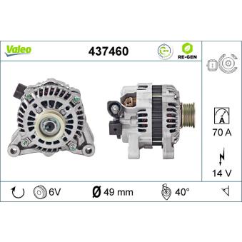 Alternateur VALEO OEM A005TA6292C
