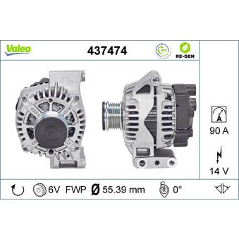 Alternateur VALEO OEM 51787209