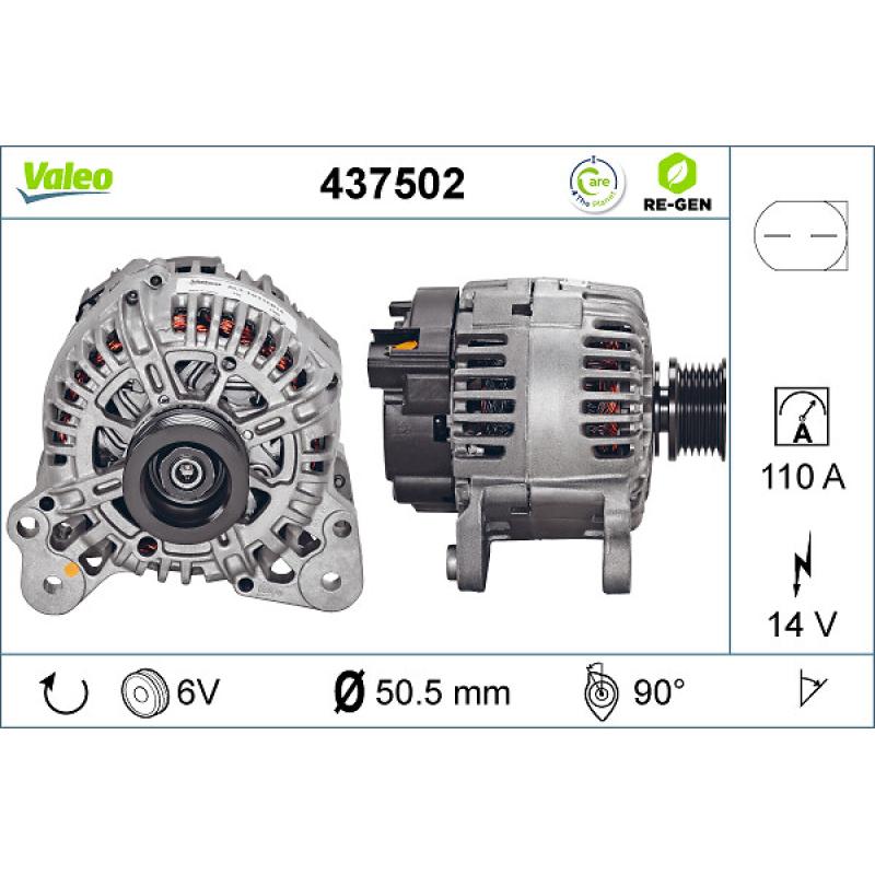 Alternateur VALEO 437502 - Visuel 1