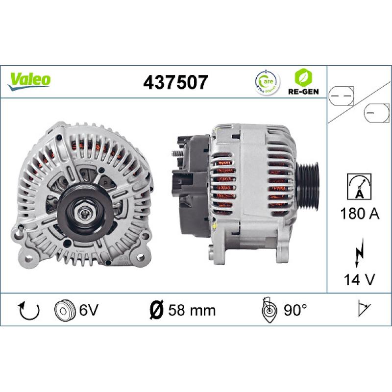 Alternateur VALEO 437507 - Visuel 1