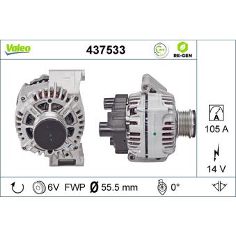 Alternateur VALEO OEM 519448800e Alternateur VALEO OEM 519448800e