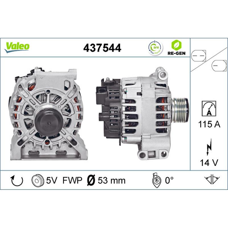Alternateur VALEO 437544 - Visuel 1