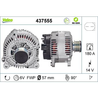 Alternateur VALEO OEM 3G903023X