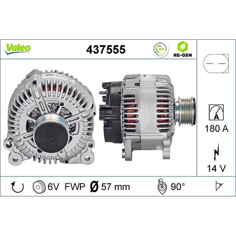 Alternateur VALEO 437555 - Visuel 1