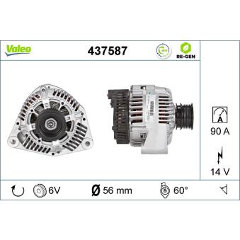 Alternateur VALEO OEM 0101545402
