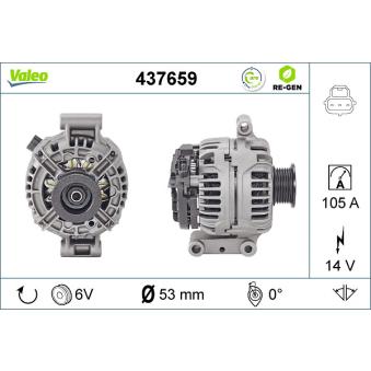 Alternateur VALEO OEM 4112235