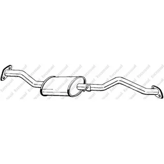 Silencieux central BOSAL 171-303