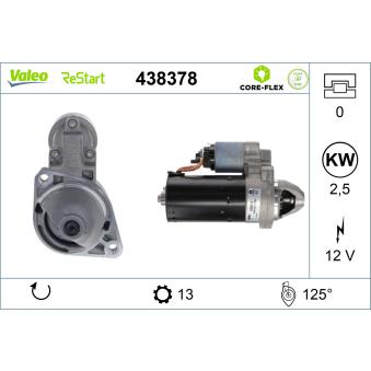 Démarreur VALEO OEM 6519064300