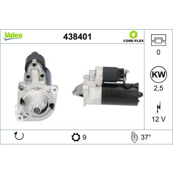 Démarreur VALEO OEM 1347058080