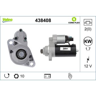 Démarreur VALEO OEM 02T911024X