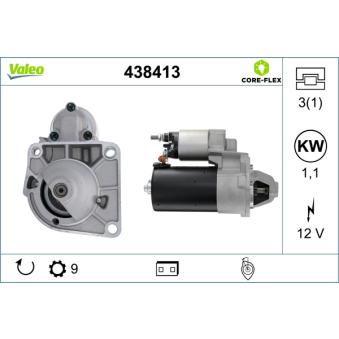 Démarreur VALEO OEM 51916168