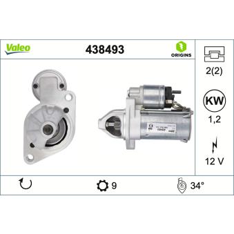 Démarreur VALEO OEM A0051514001