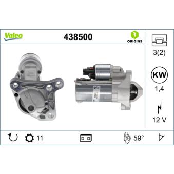 Démarreur VALEO [438500]