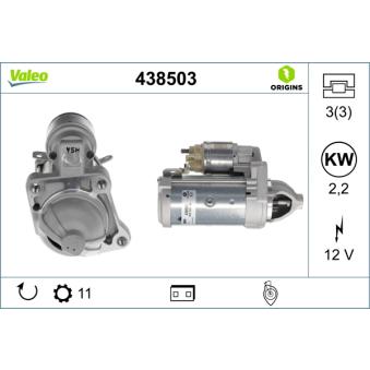 Démarreur VALEO [438503]